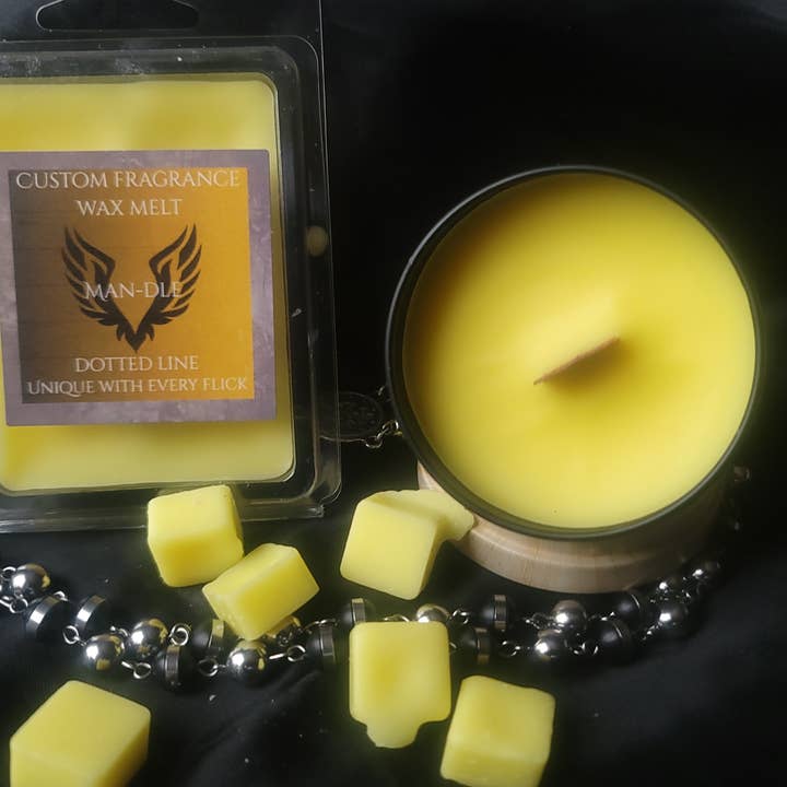 MAN-DLE - Wholesale Jar/Filled Candle - 🕯️ Dotted Line Candle3