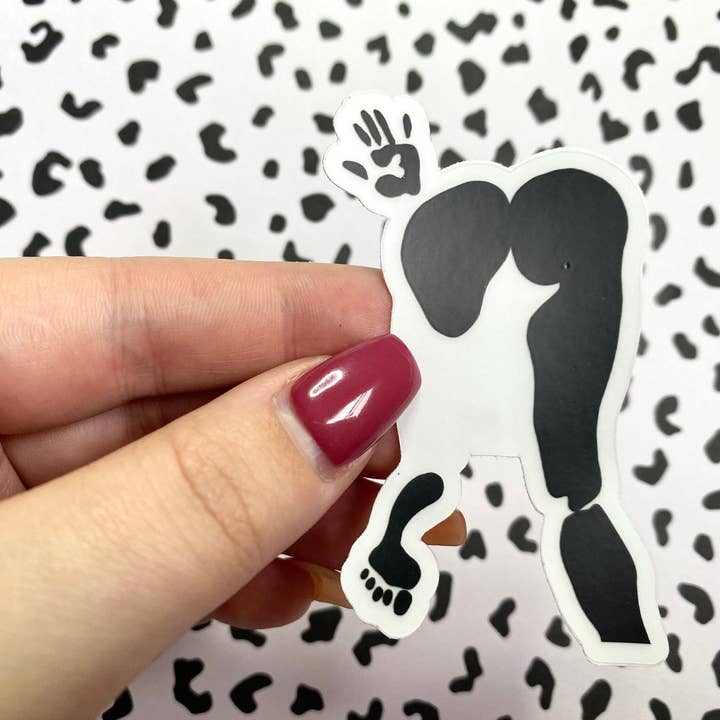 Body Painting Clear Vinyl Sticker for wholesale by Michaela Shailene LLC