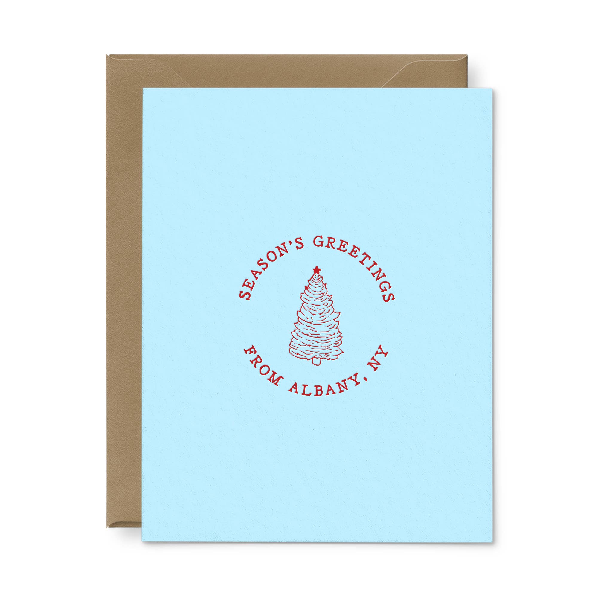 Ruff House Print Shop – wholesale Season’s Greetings card – Custom Holiday Greeting Card : Box of 614