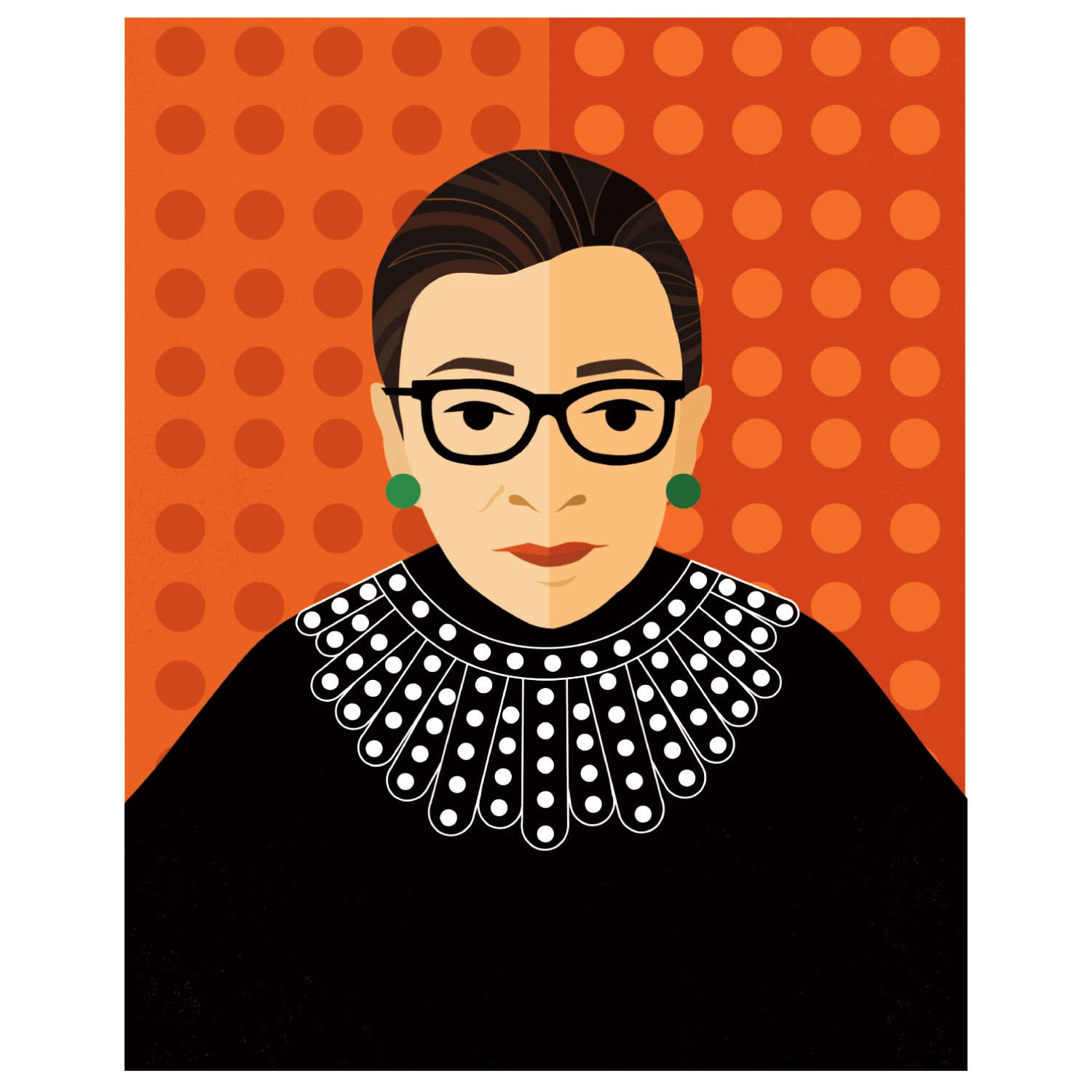 Amber Leaders Designs - Wholesale Art Print - Notorious RBG Art Print0