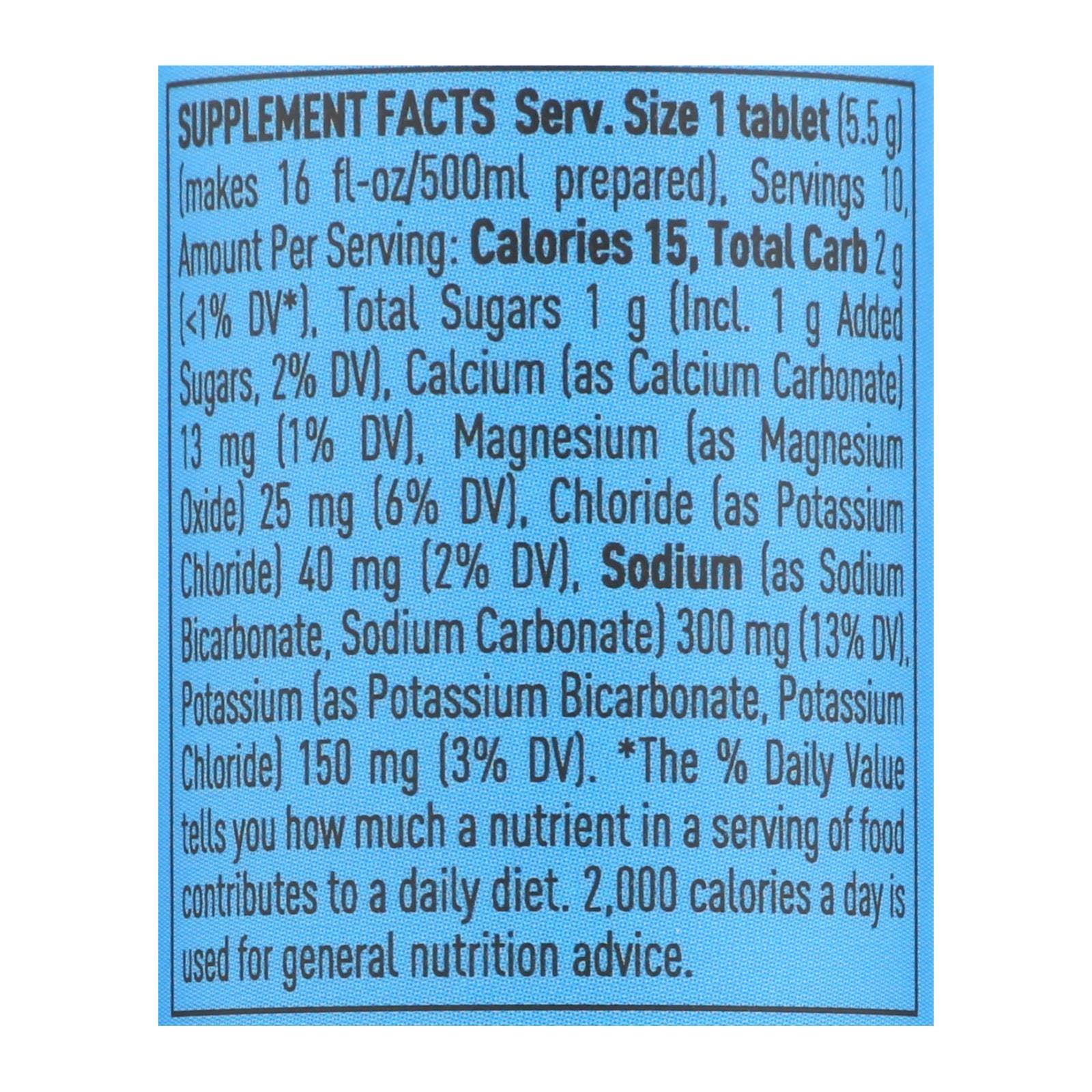 Everyday Supply Co - Wholesale Oral Supplement/Vitamin - Nuun Active Tri-Berry Hydration Tablets, Case of 81