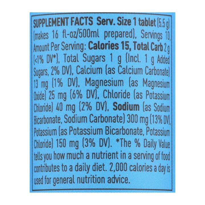 Everyday Supply Co - Wholesale Oral Supplement/Vitamin - Nuun Active Tri-Berry Hydration Tablets, Case of 81