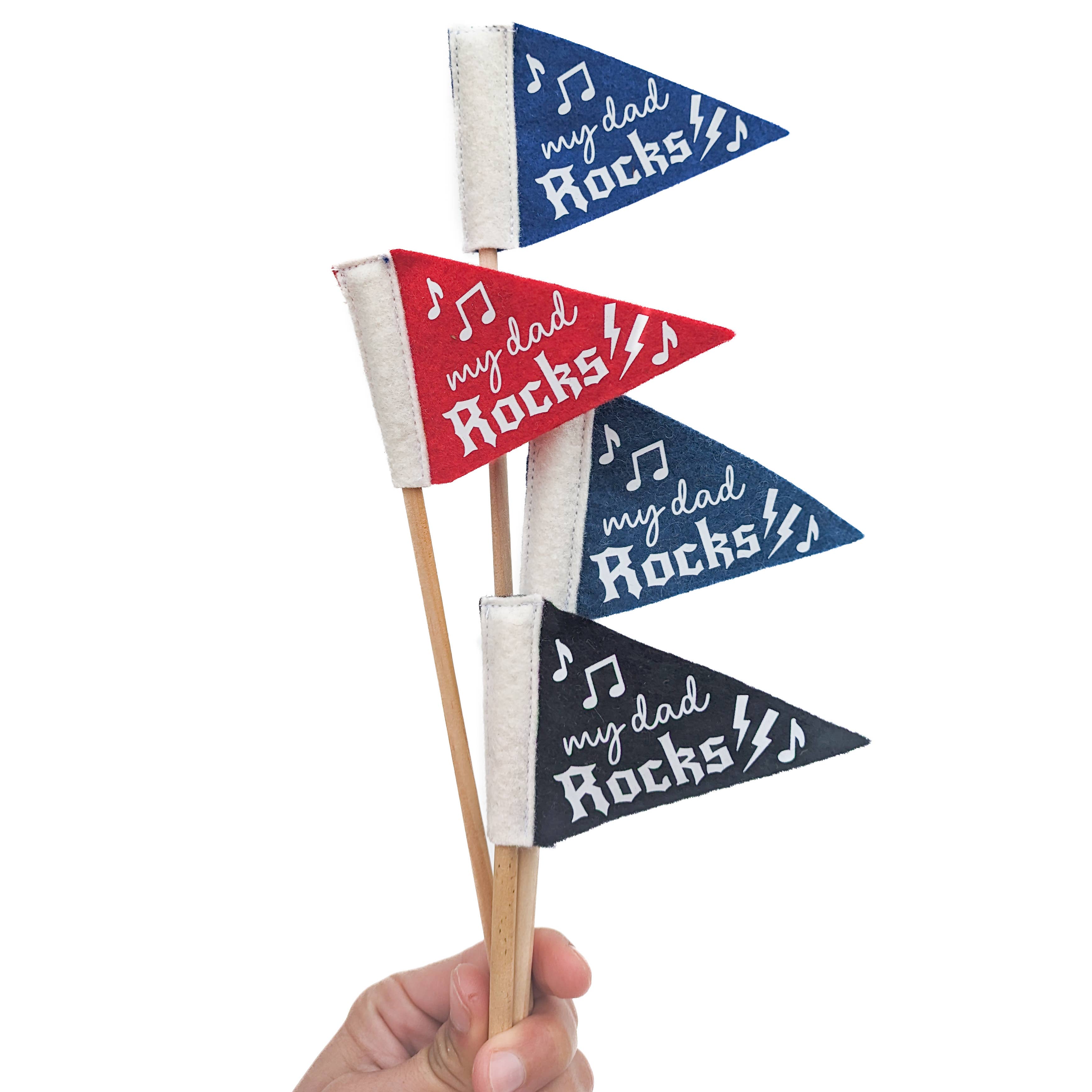 Pennant For Your Thoughts - Wholesale Flag - Father's Day Tiny Pennant | Mini Gift for Dad, US Made7
