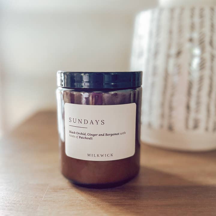 M I L K W I C K - Wholesale Jar/filled candle - Sundays1