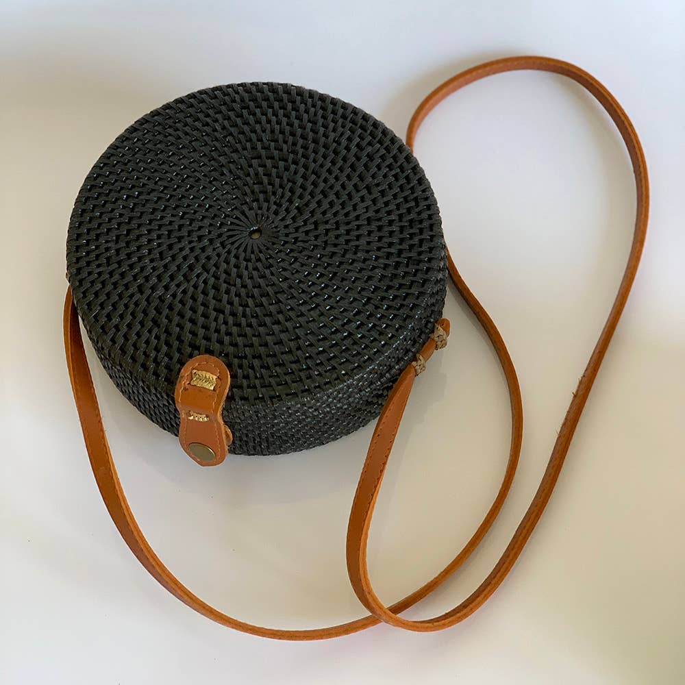 VIE - Wholesale Crossbody Bag - Women's - Rattan Roundy Bag21