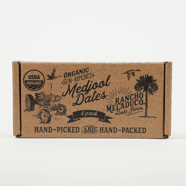 Rancho Meladuco Date Farm - Wholesale Dried/Dehydrated Fruit - Mini 4 Date Organic Medjool Dates0
