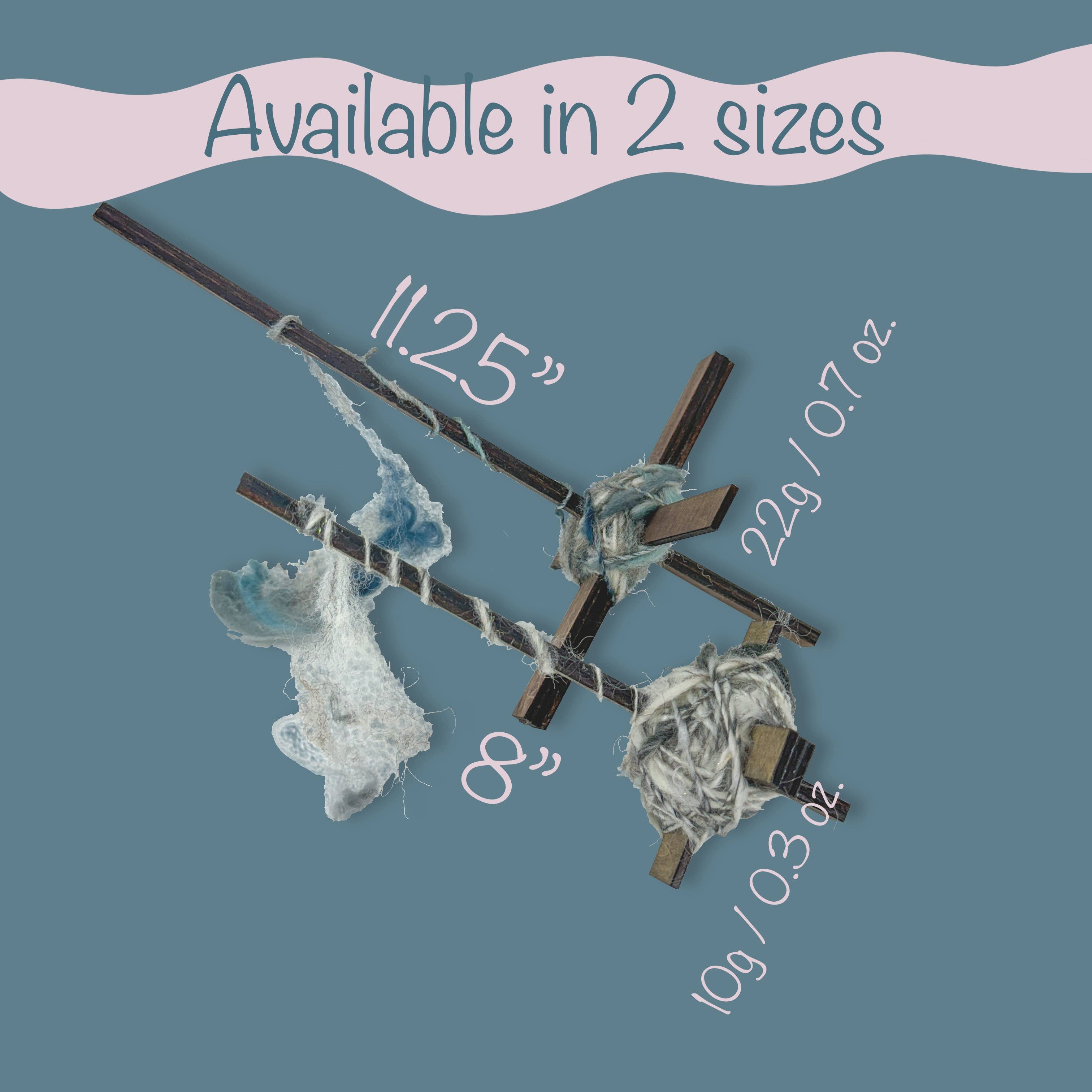 Art by Erica H & Rebel Stitchers - Wholesale Knitting/Crochet Supplies - Turkish Spindle - Large Size - Handmade Baltic Birch 1