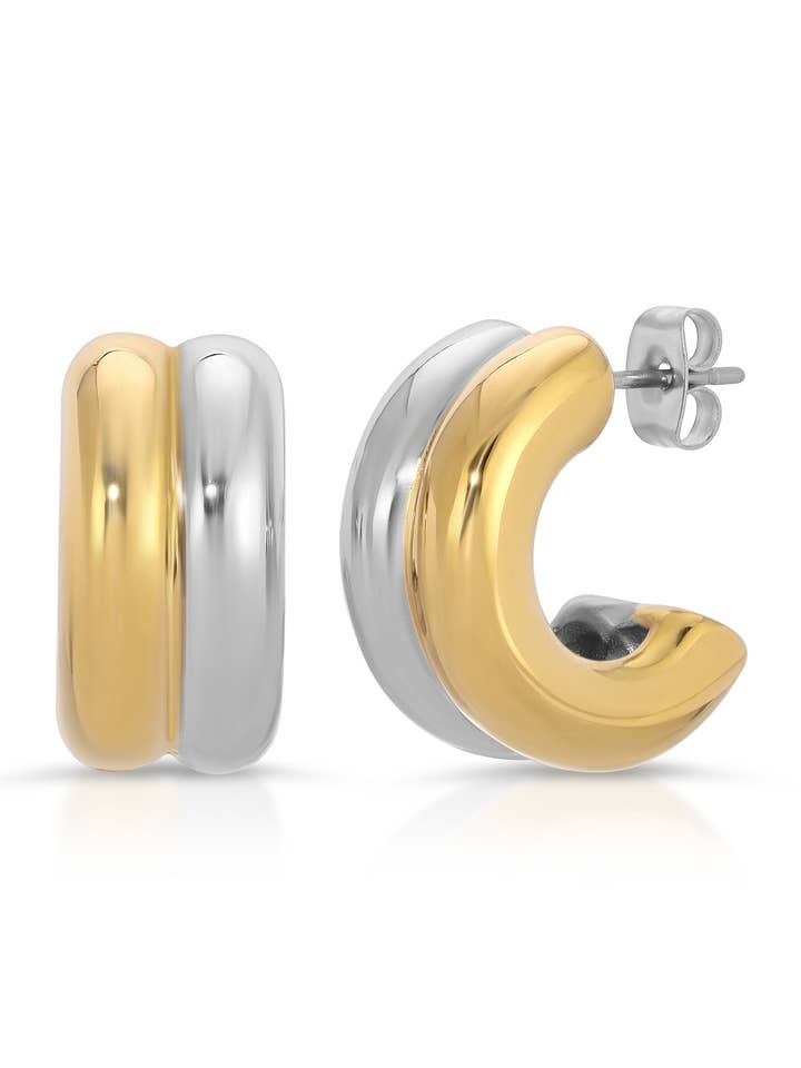 Blunt Earrings for wholesale by KOZAKH