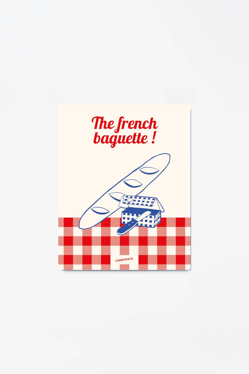 Cinqpoints - Wholesale Poster - Poster French Baguette Valentine's Day Gift Idea0