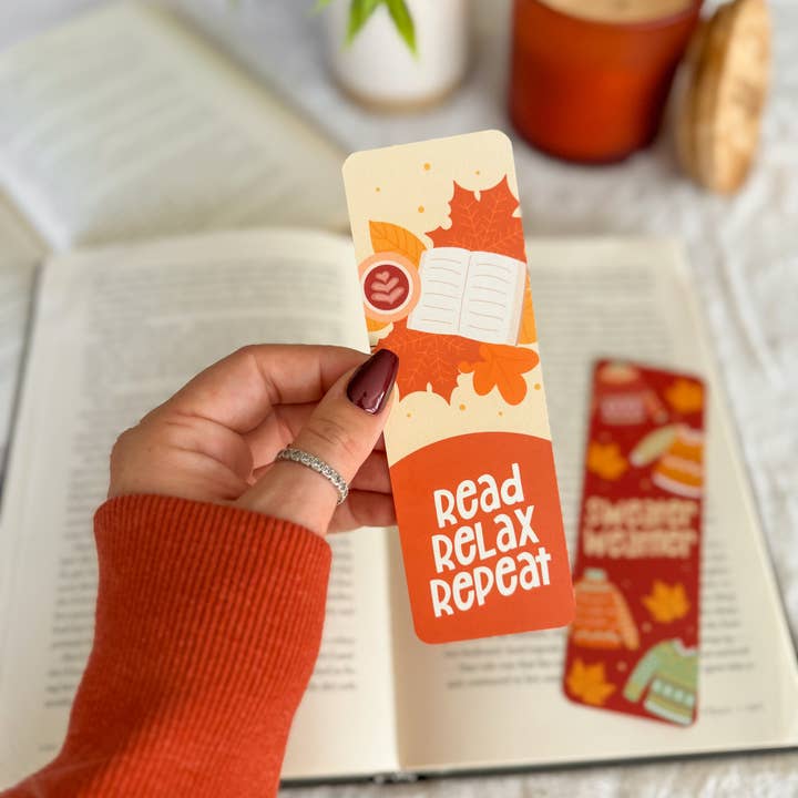 Little Turkey Shoppe - Wholesale Bookmark - Bookish Fall Bookmarks0