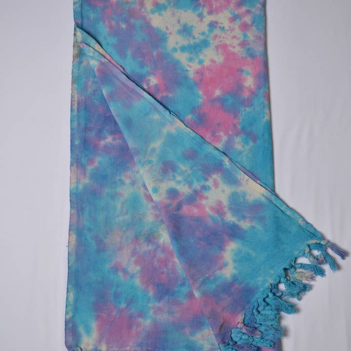 KAFTHAN – wholesale Beach towel – Tie Dye Turkish Towel, Beach Towel, Christmas Gift Case of 56