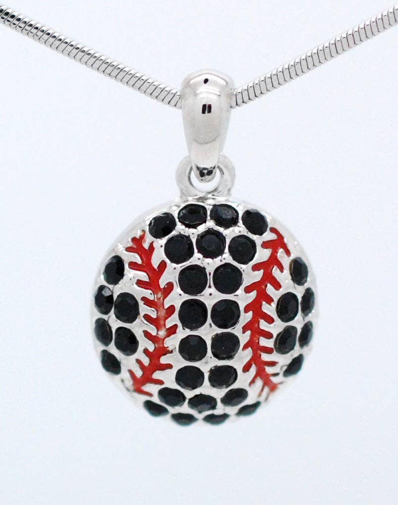Fan Star Jewelry - Wholesale Pendant/Charm Necklace - Baseball/Softball Crystal Ball Necklace13