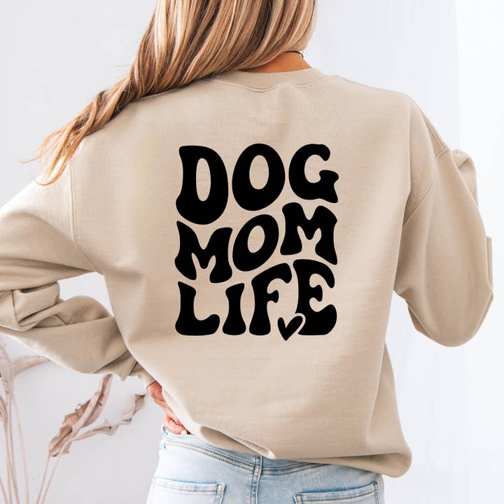 Sweater Dog mom life voor wholesale door Molly's World