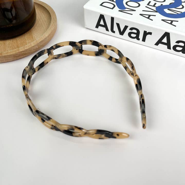 TheDivaSoap – Großhandel Fashion-Stirnband – Damen – Stirnband aus hohlem Acetat