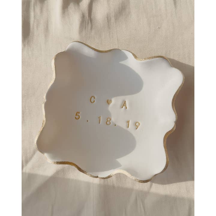 Clay & Fern Co. - Wholesale Jewelry Dish - Personalized Trinket Dish4
