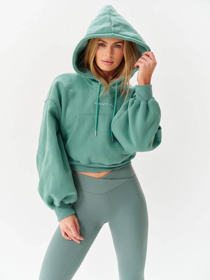 Seafoam Cloud Hoodie for wholesale by Revyve Active