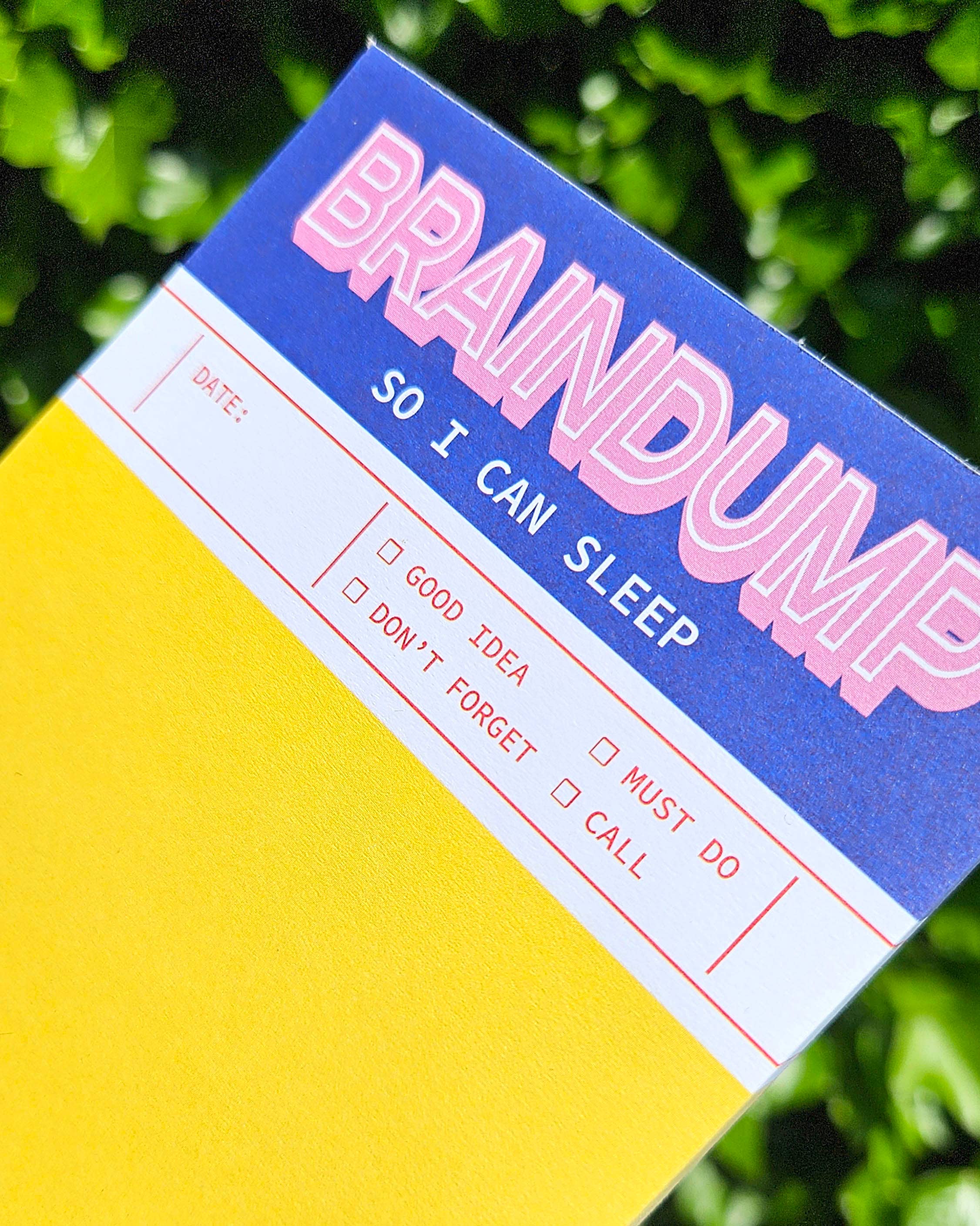 Studio Inktvis - Wholesale Notepad - Braindump to do list notepad A6 1