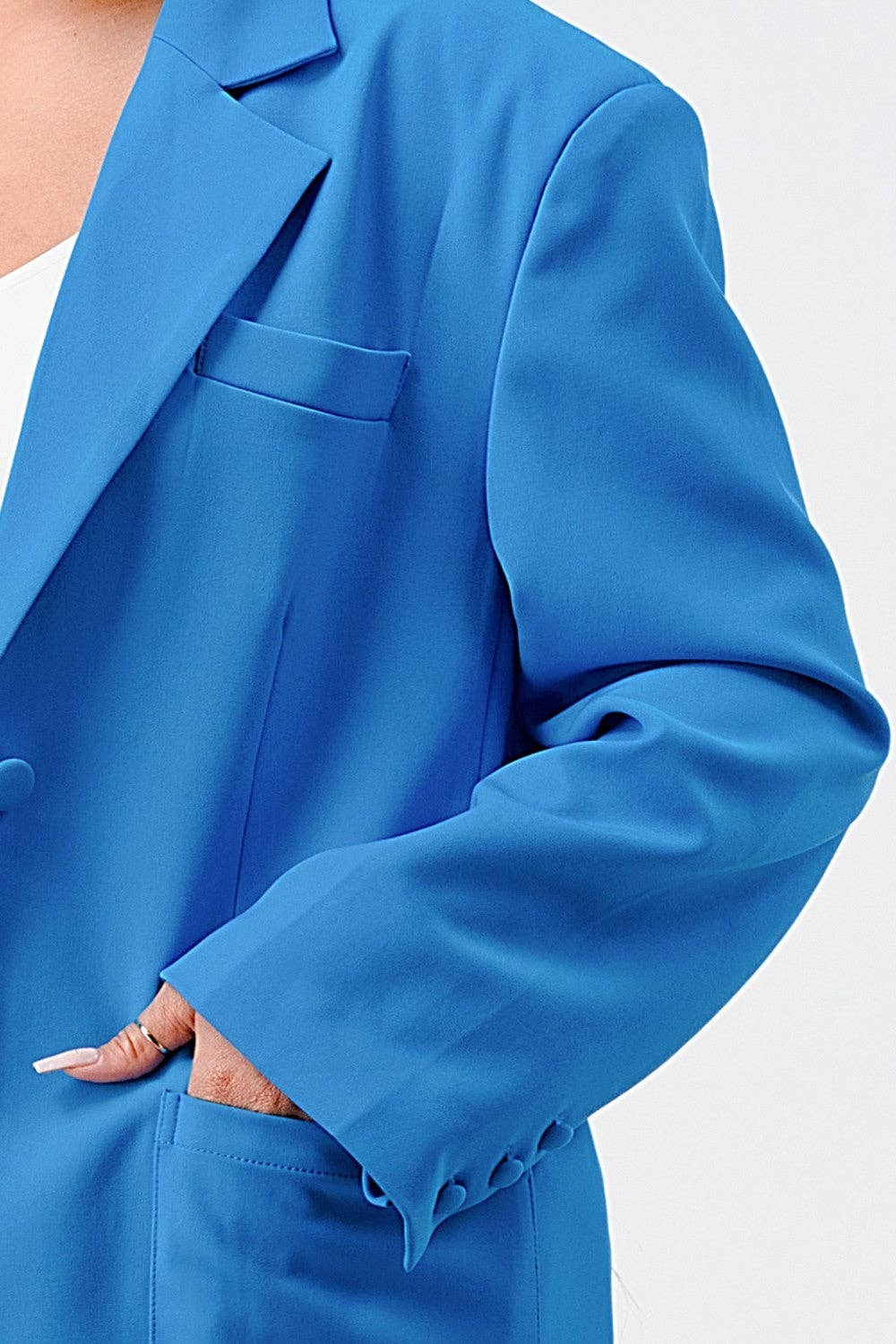 Athina Collection - Wholesale Top & Pant Set (NOT Loungewear) - Women's - Relaxed Oversized Classic Blazer Set8