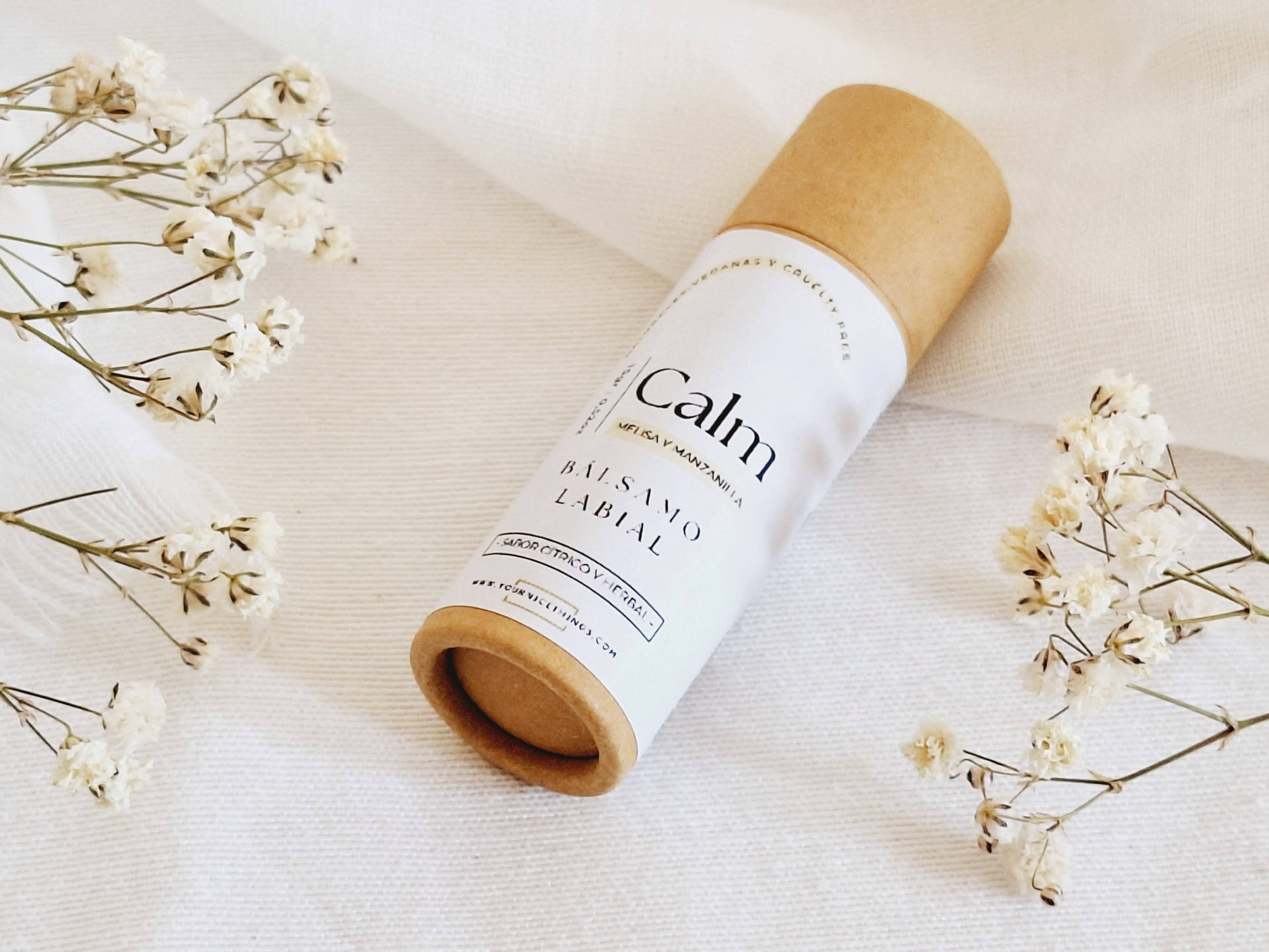 YourNiceThings - Wholesale Lip Balm - Calm Lip Balm (chamomile and lemon balm) 15g1