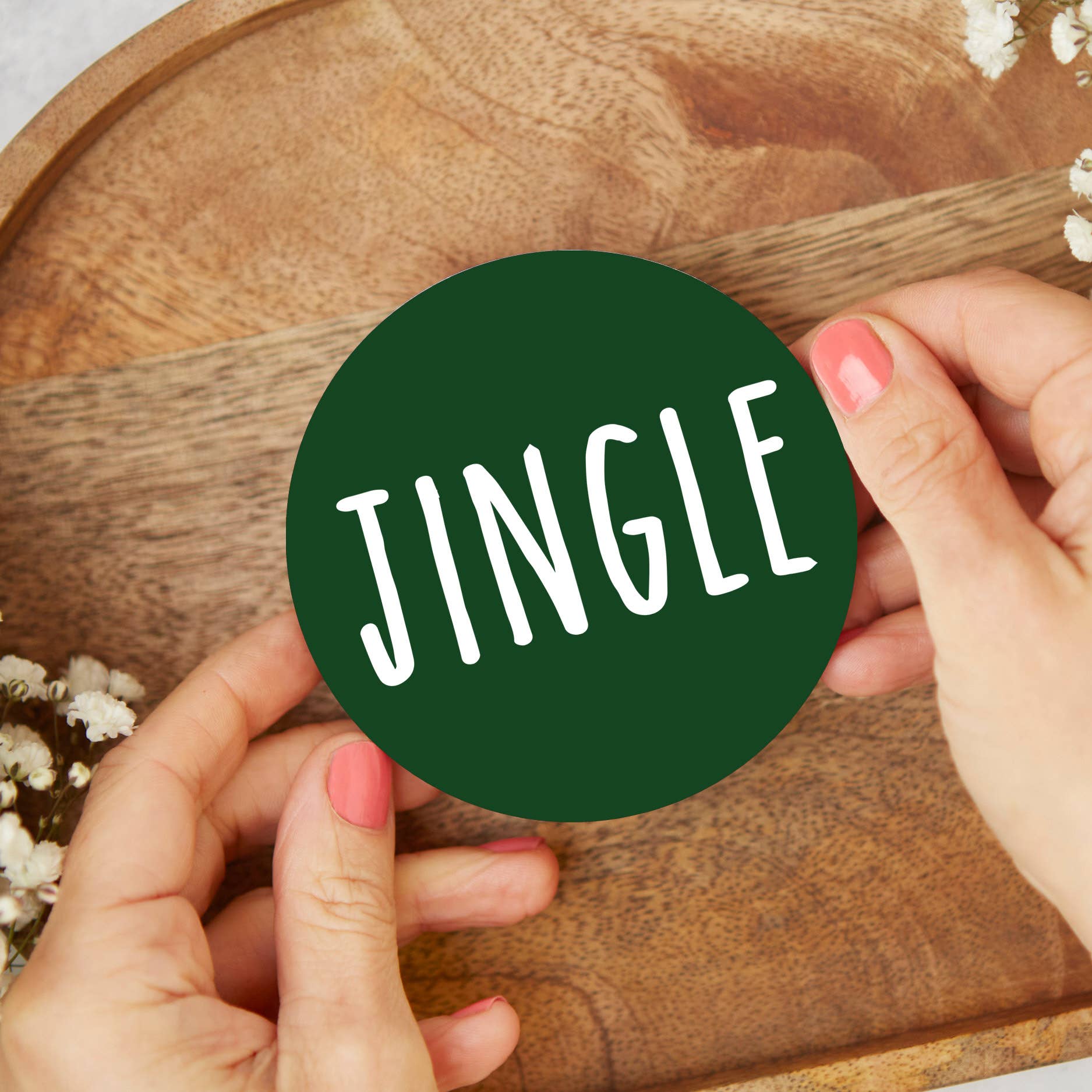 Gia Roma - Vente Sous-verre - Ensemble de dessous de verre Holiday Coasters, édition limitée5