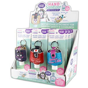 Silicone Hand Sanitizer Holder, Embroidered patches manufacturer