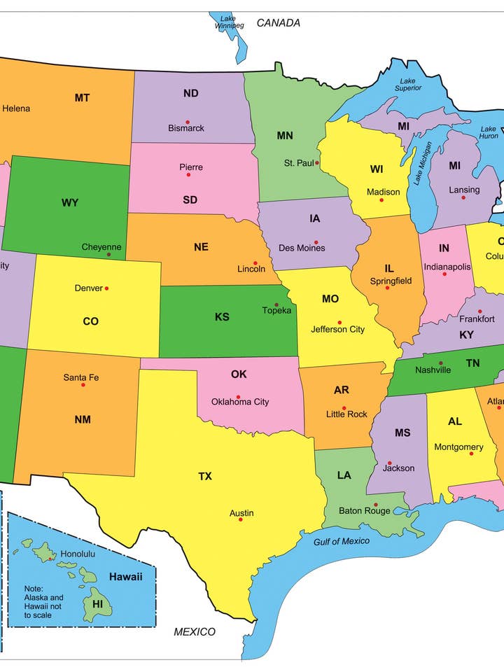 FORMES, ETC. Étiqueté U.S. -Cartes d'entraînement pour la vente par Creative Shapes Etc.