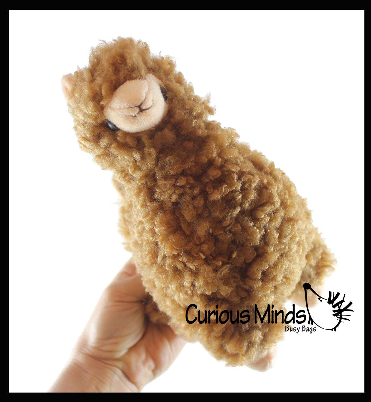 Curious Minds Toys - Wholesale Stuffed/Plush Toy - Kids & Baby - 1 Wooly Alpaca Stuffed Animal Toy - Soft Animal Plushie  Stu8