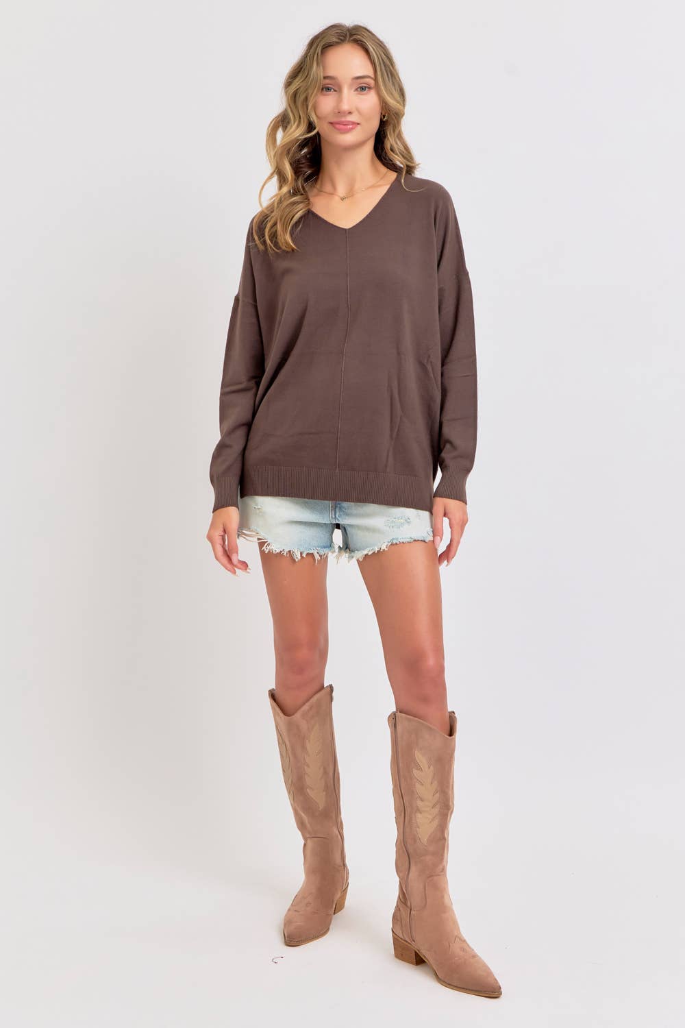 Sweet Lovely by Jen – wholesale Knitted jumper – Women′s – COZY KNIT  RELAXED  COMFY CASUAL  SWEATER55