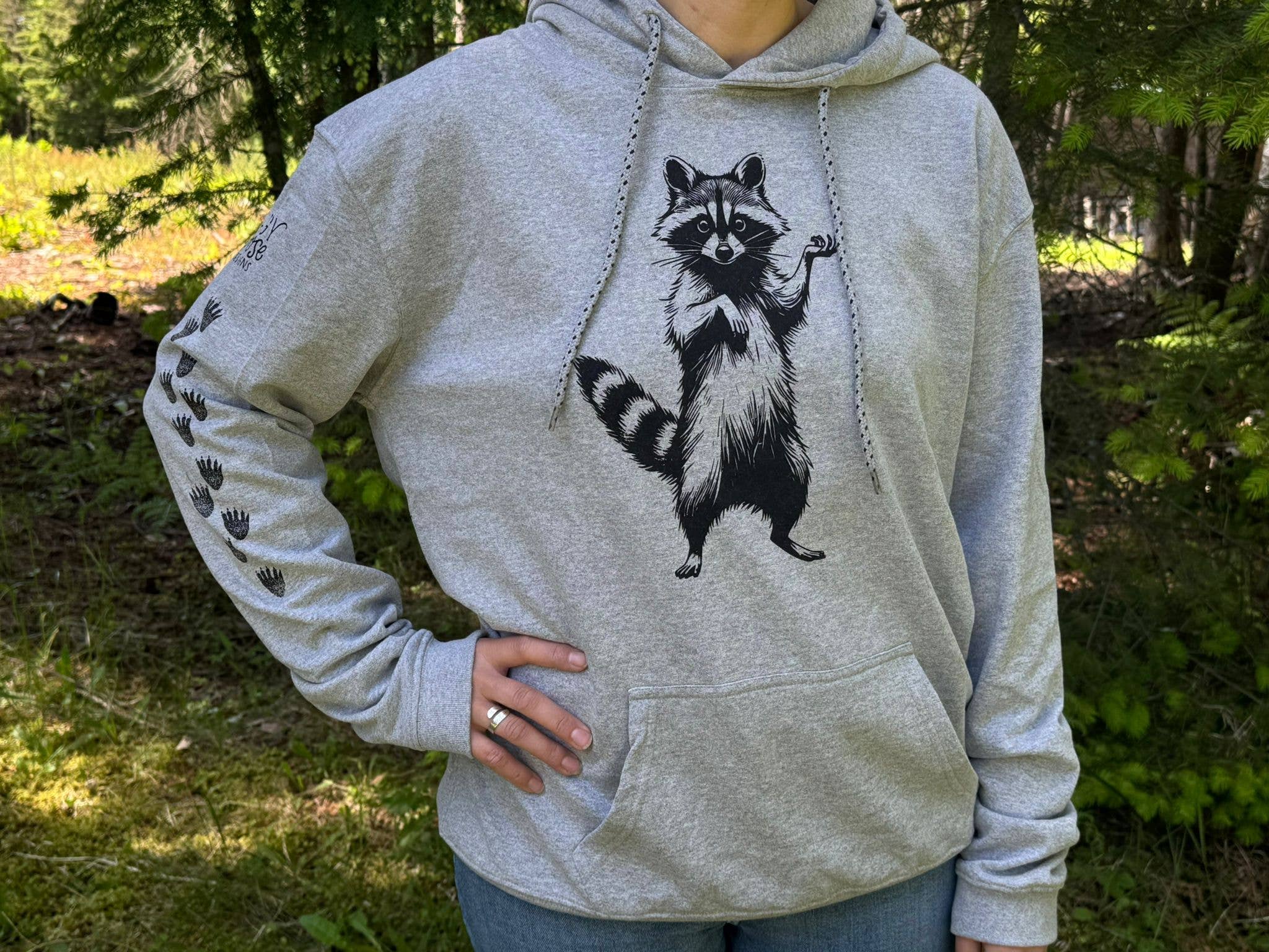 Your Green Kitchen - Vendita all'ingrosso Felpa - Unisex - Felpa/Procione/Felpa con cappuccio/Animali della foresta0