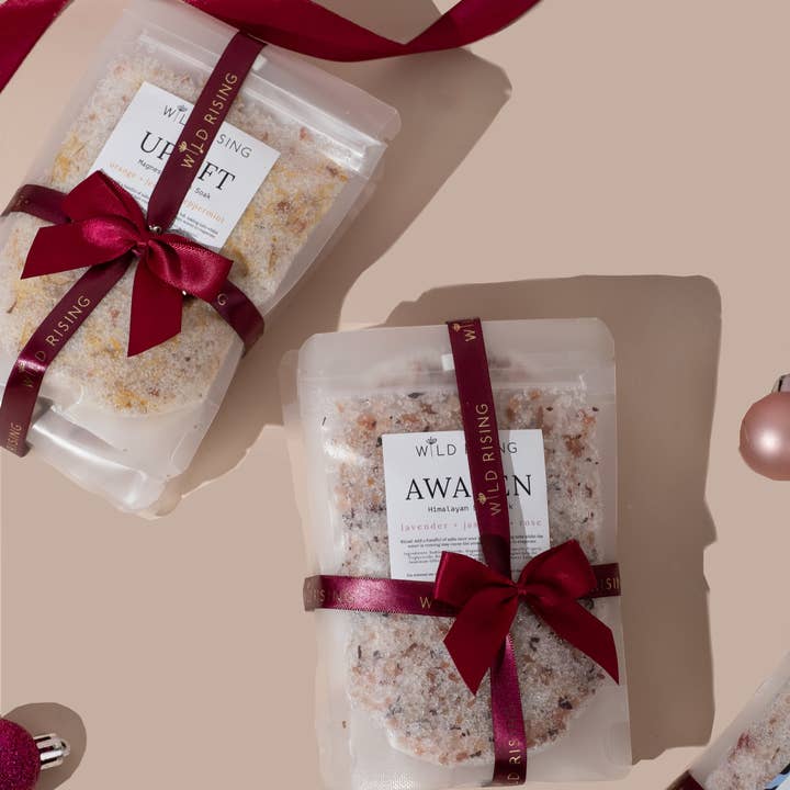 Wild Rising Skincare - Wholesale Bath Salts - Christmas Bath Salt Gift