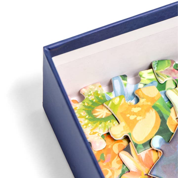 1canoe2 | One Canoe Two Paper Co. - Wholesale Puzzle - Adult - Garden Blooms - 500 Piece Jigsaw Puzzle