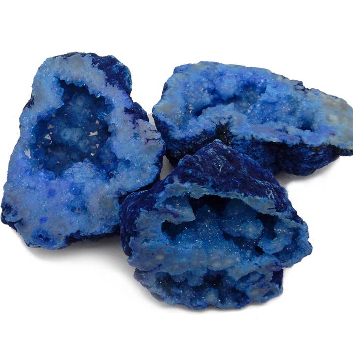 Rock Paradise - Wholesale Spiritual Stone/Crystal - Large Geode Half - Dyed Druzy Geodes - YOU CHOOSE THE COLOR - Gorgeous Display Piece (RK27)