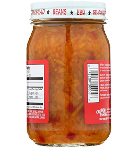 Wholesome Good - Wholesale Relish - Mrs. Campbell's Hot Chow Chow / 16 oz per unit3