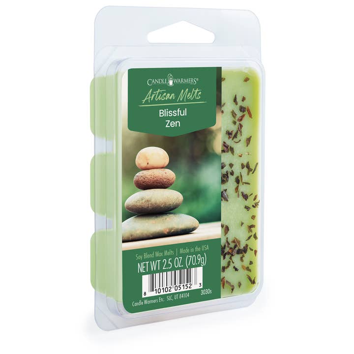 Cire fondante artisanale Blissful Zen de 2,5 oz pour la vente par Candle Warmers Etc.