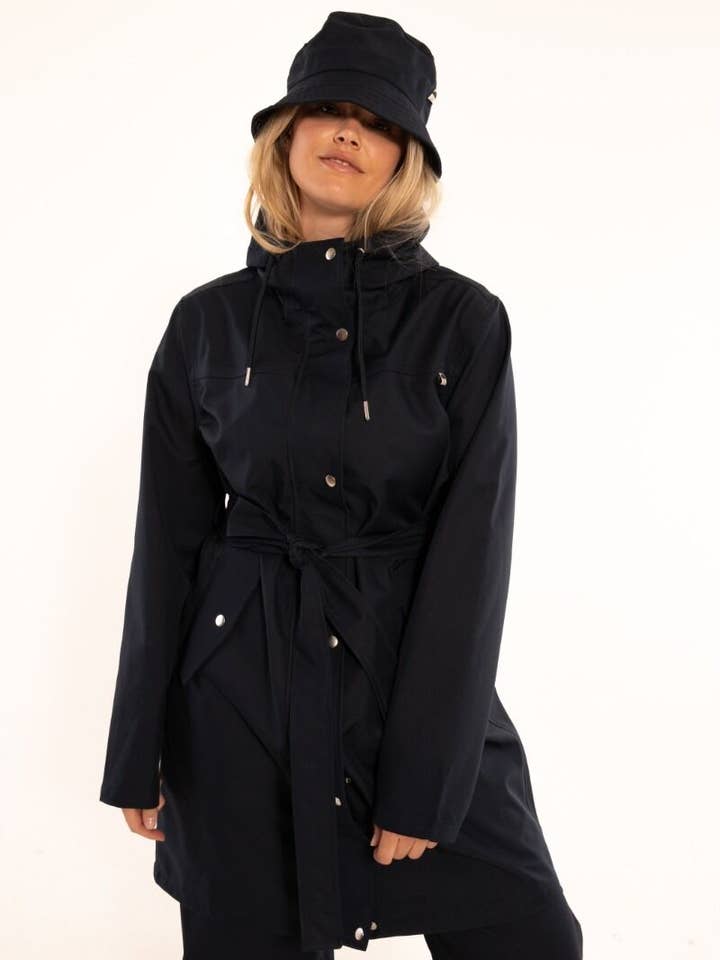 Danerainlover Raincoat Dk Navy for wholesale by Danefae København