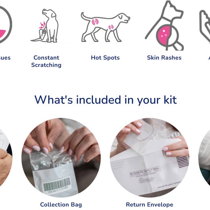Raw Dog Barkery - Wholesale Pet Food - Dog - Ucari At-Home Pet Intolerance Test Kit