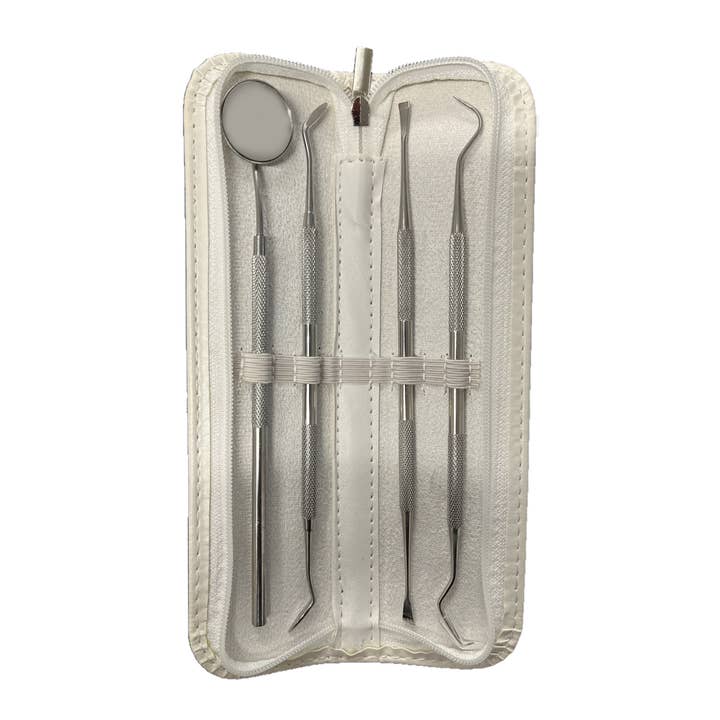 My Wholesale Warehouse - Wholesale Oral Care Set - Glamza 4pc Dental Kit with Carry Case2