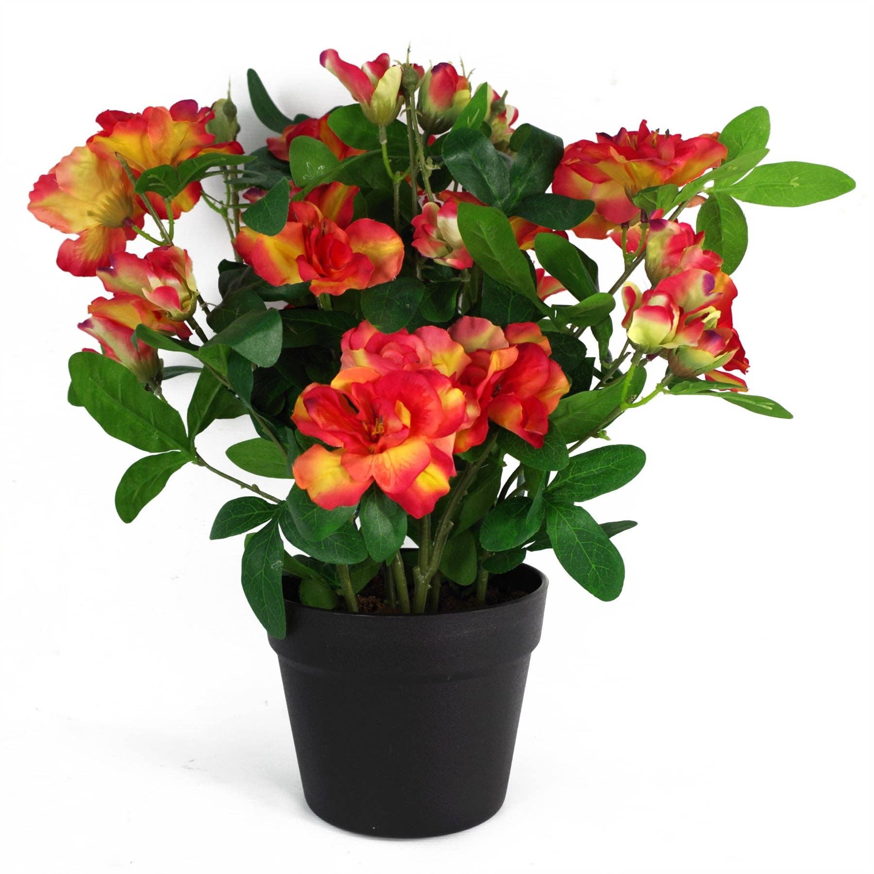 Leaf Design UK LTD - Vente Fleurs artificielles - Rhododendron artificiel, fleurs, orange0