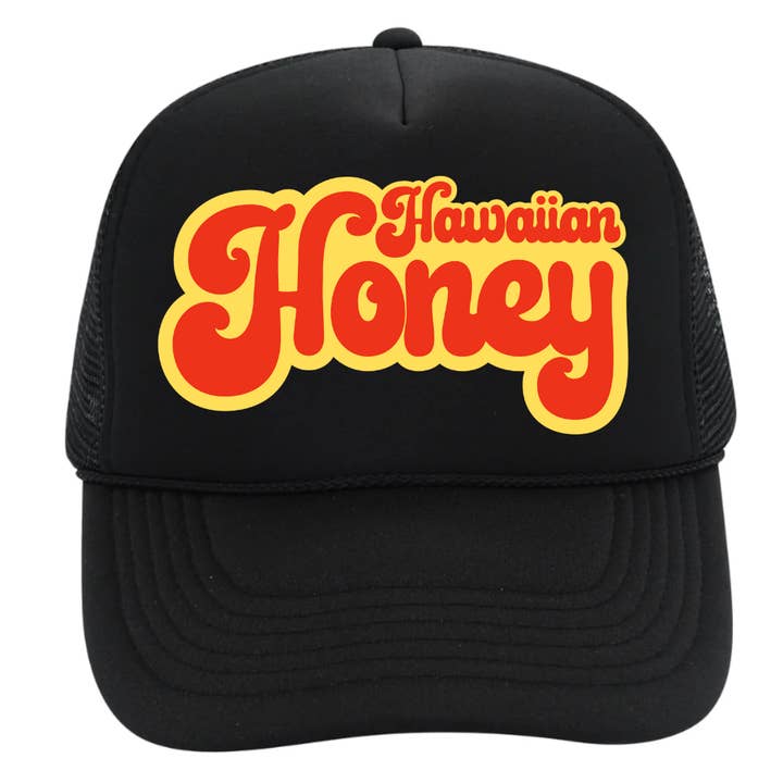 Hawaiian Honey Trucker Hat, Adult and Youth beach hat and other Purchase Wholesale honey hat. Free Returns & Net 60 Terms on Faire trending on Faire.