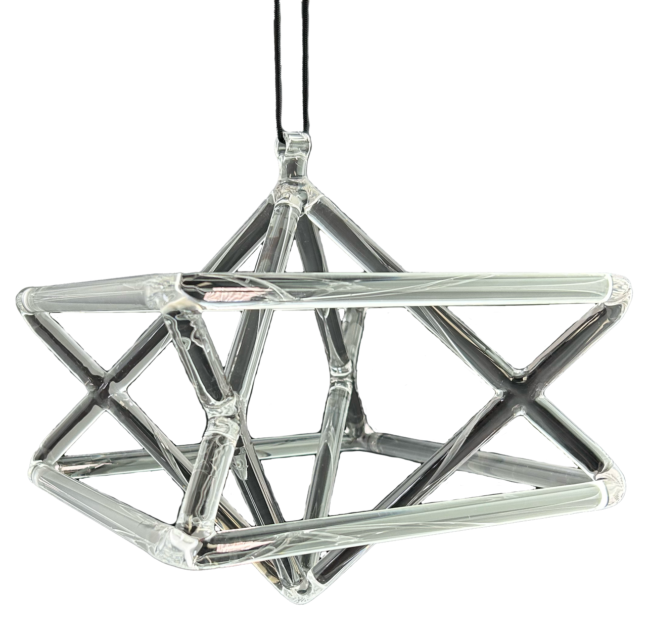 HK Higher Knowing - Wholesale Meditation Supplies - Quartz Crystal Singing Merkaba Star Chime 102