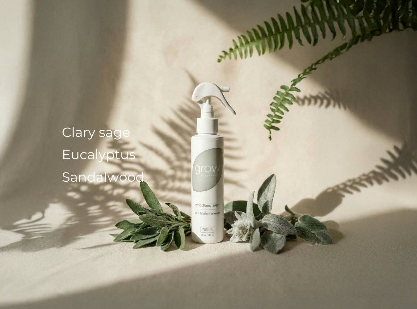 Grow Fragrance - Wholesale Room & Linen Spray - Woodland Sage Air + Fabric Spray2