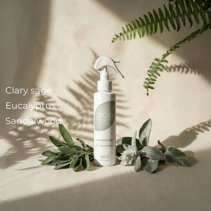 Grow Fragrance - Wholesale Room & Linen Spray - Woodland Sage Air + Fabric Spray2