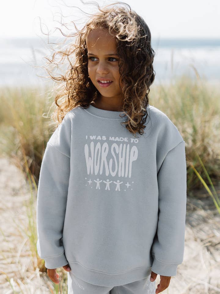 Elevated Faith – Engroshandel Sweatshirt - Børn – Lavet til tilbedelse af børn med rund hals1