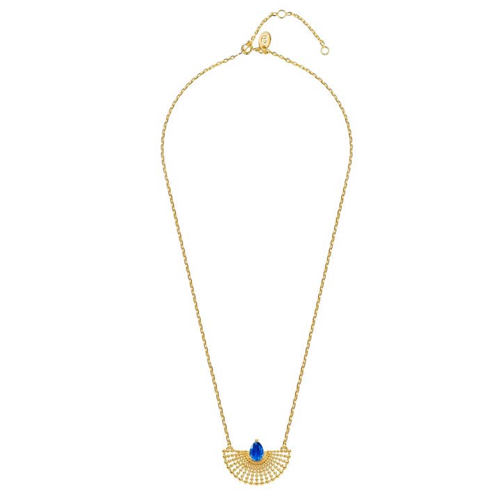 Surya Necklace - Gold for wholesale by Charlotte's Web Jewellery