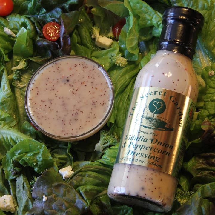 Vidalia Onion Peppercorn Salad Dressing for wholesale by The Secret Garden