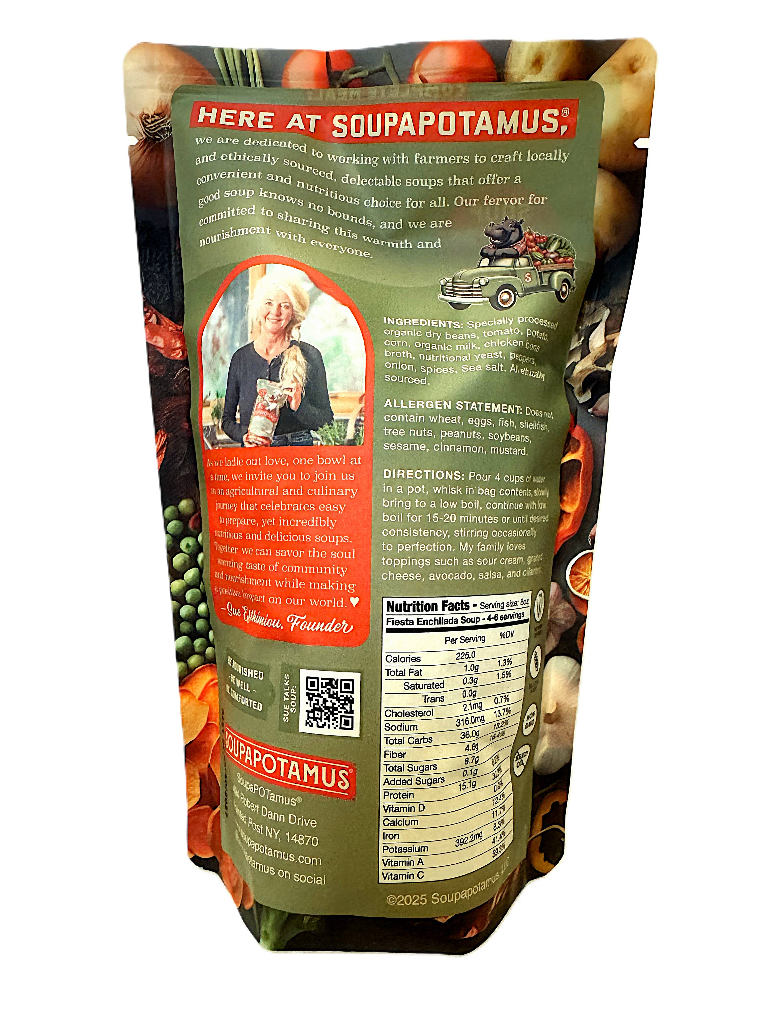 SoupaPOTamus LLC - Wholesale Soup - SoupaPOTamus Fiesta Enchilada Shelf-Stable Dry Soup1