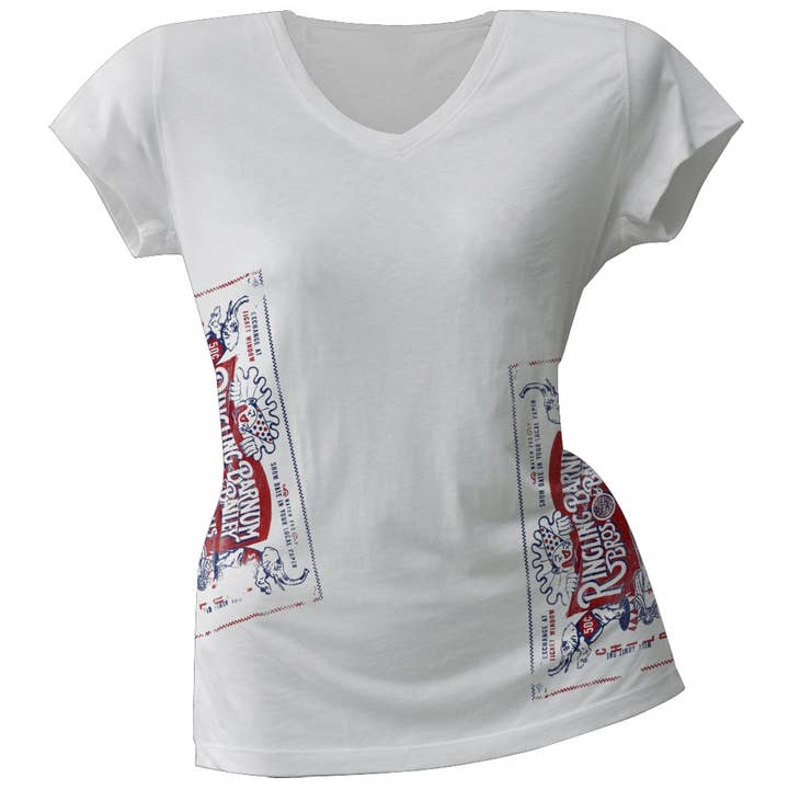 Official Store - Wholesale Screen Printed T-Shirt - Women's - Ringling Bros - Ticket Women's Juniors T Shirt
