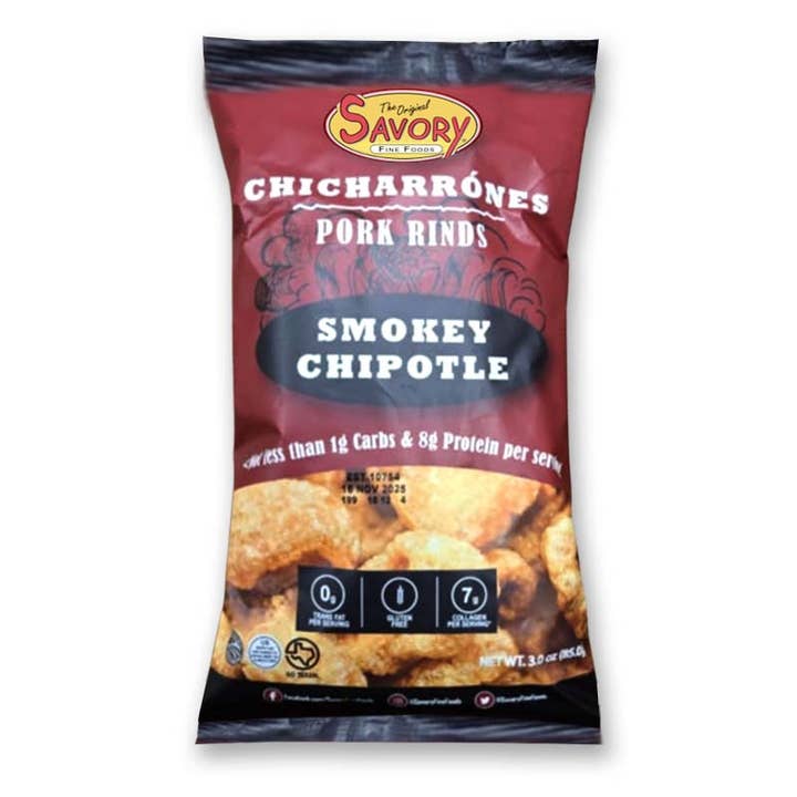 Lækre Chicharrónes for engroshandel hos Savory Fine Foods LLC