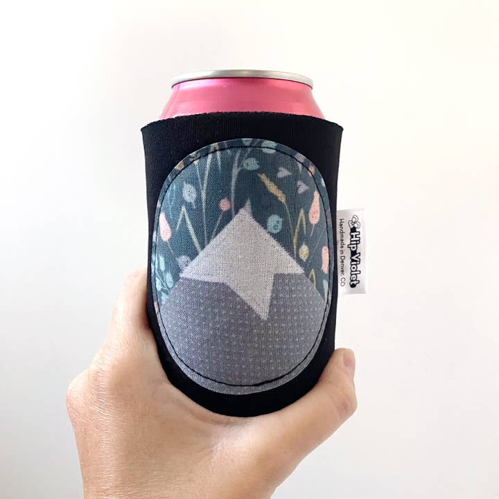 Grey Mountains Can Cooler for wholesale by Hip Violet