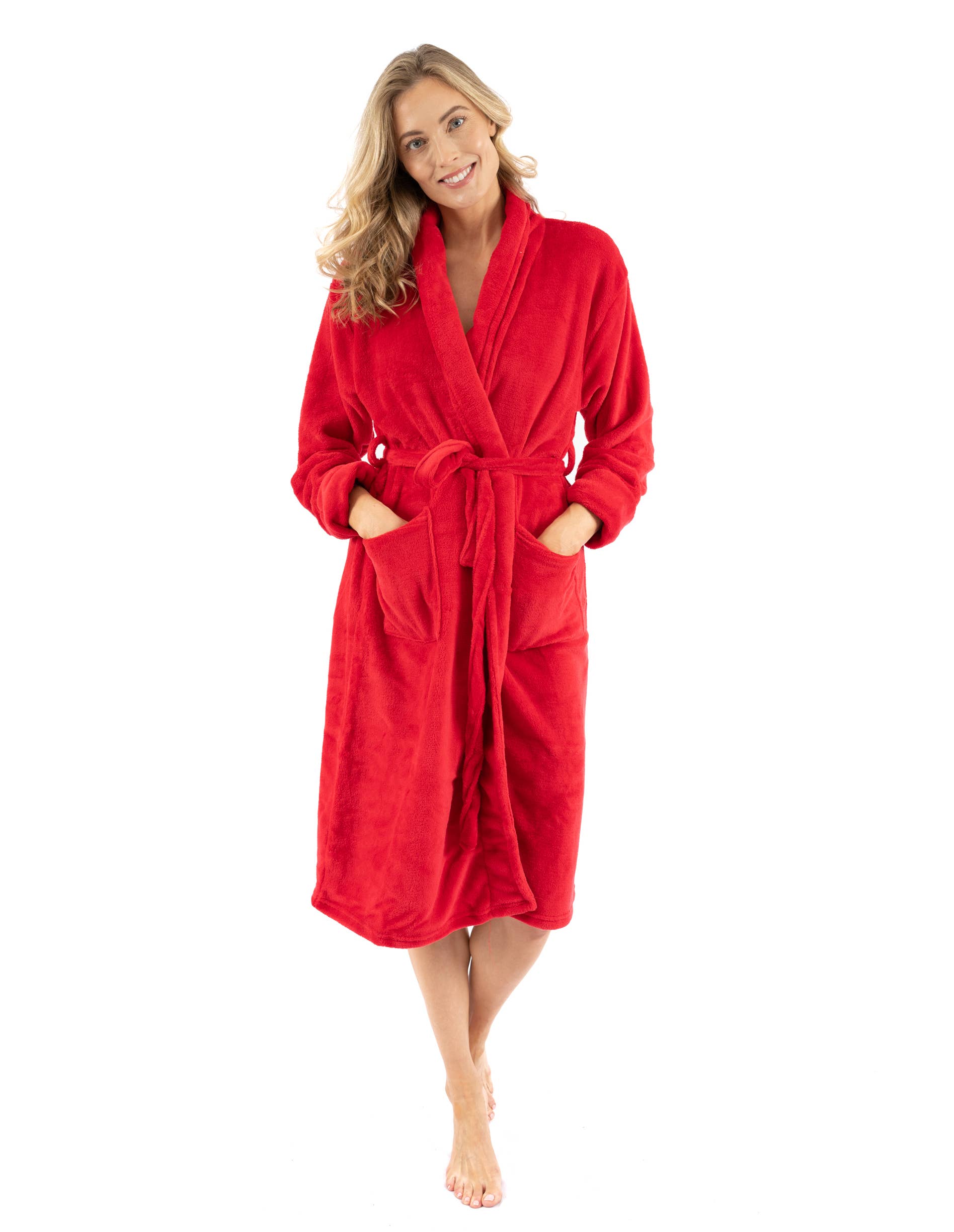 Leveret Pajamas - Wholesale Robe - Women's - Womens Fleece Robe18